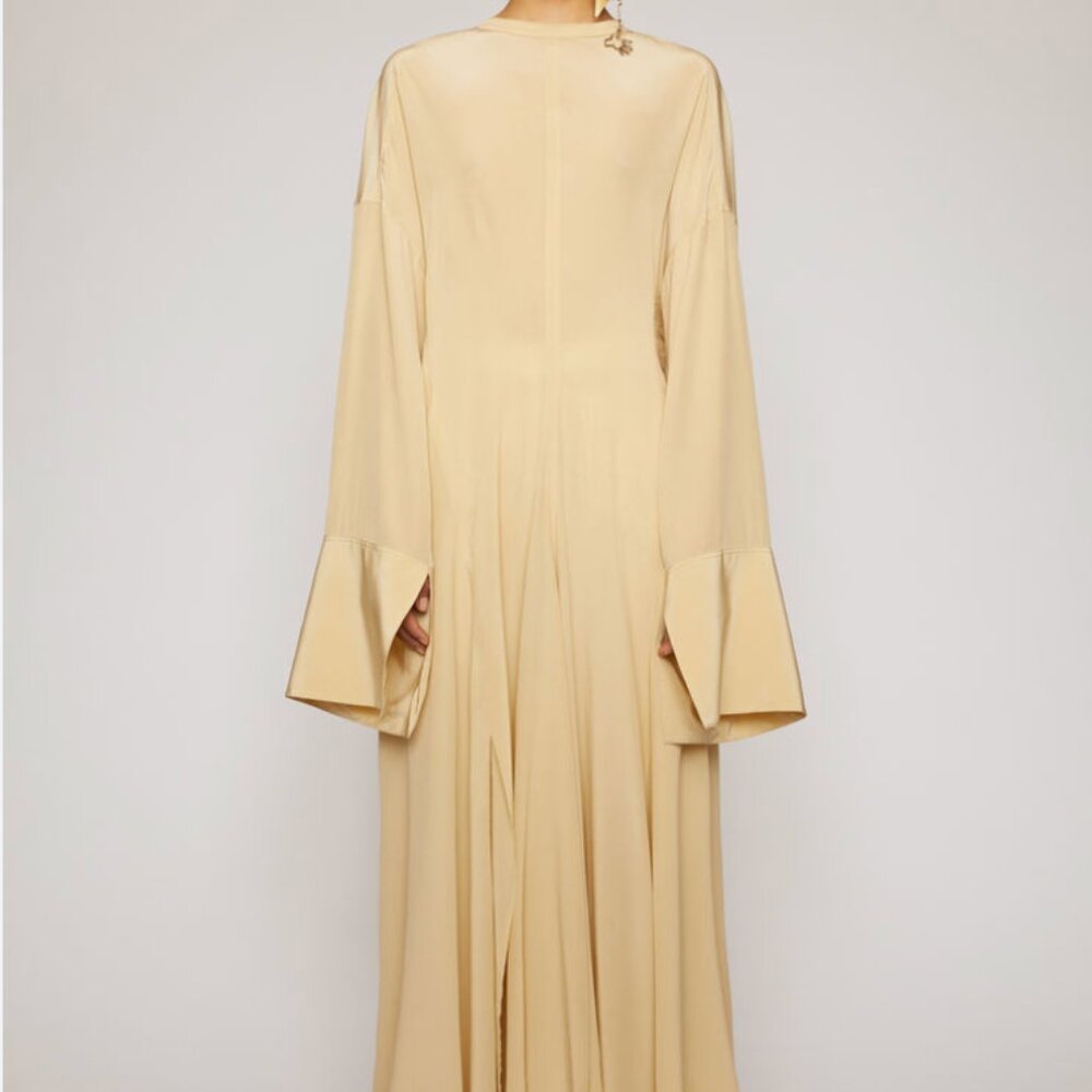 Acne Studio Open gather back dress Chloe for exposure